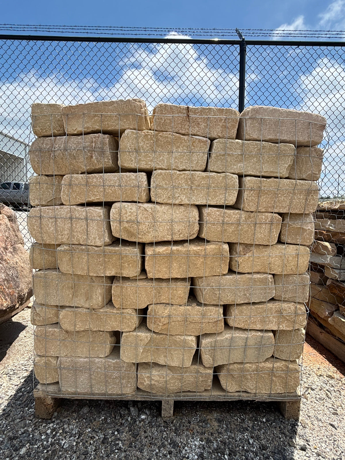 Palletized Rock