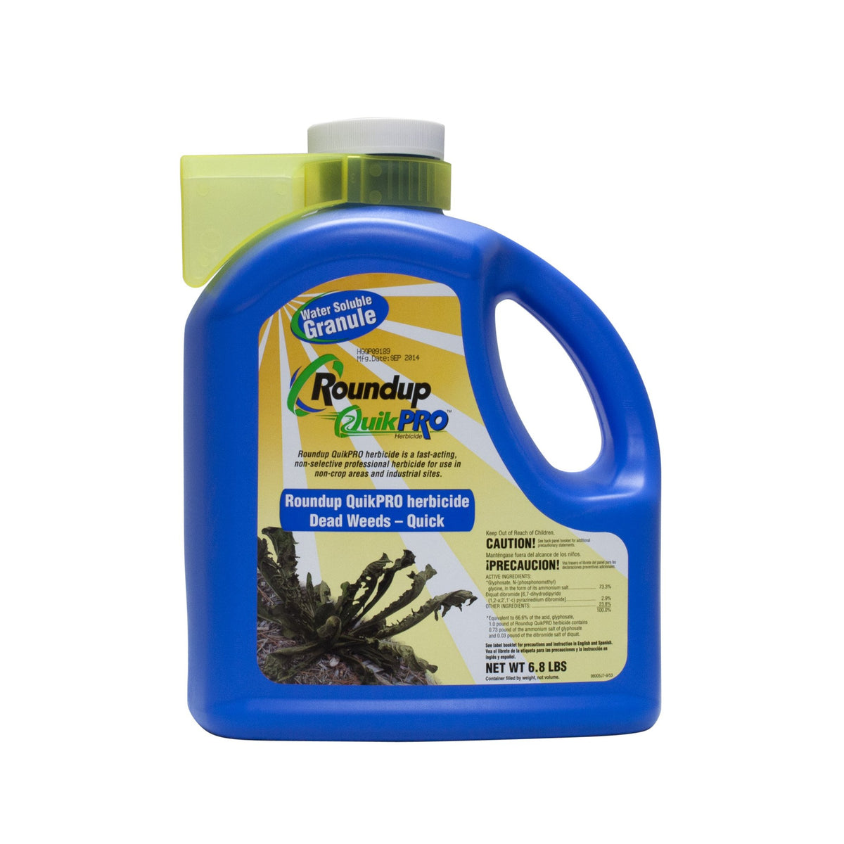 Roundup QuikPRO Herbicide – 6.8 lb.