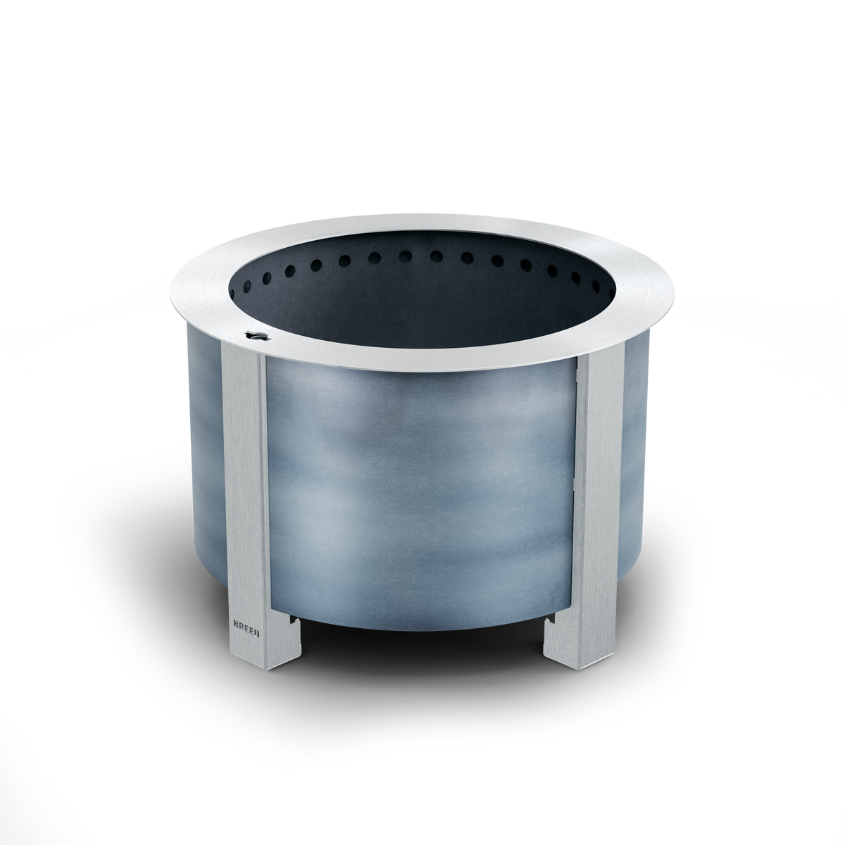 Breeo X19 Smokeless Fire Pit – Corten