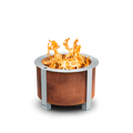 Breeo X19 Smokeless Fire Pit – Corten