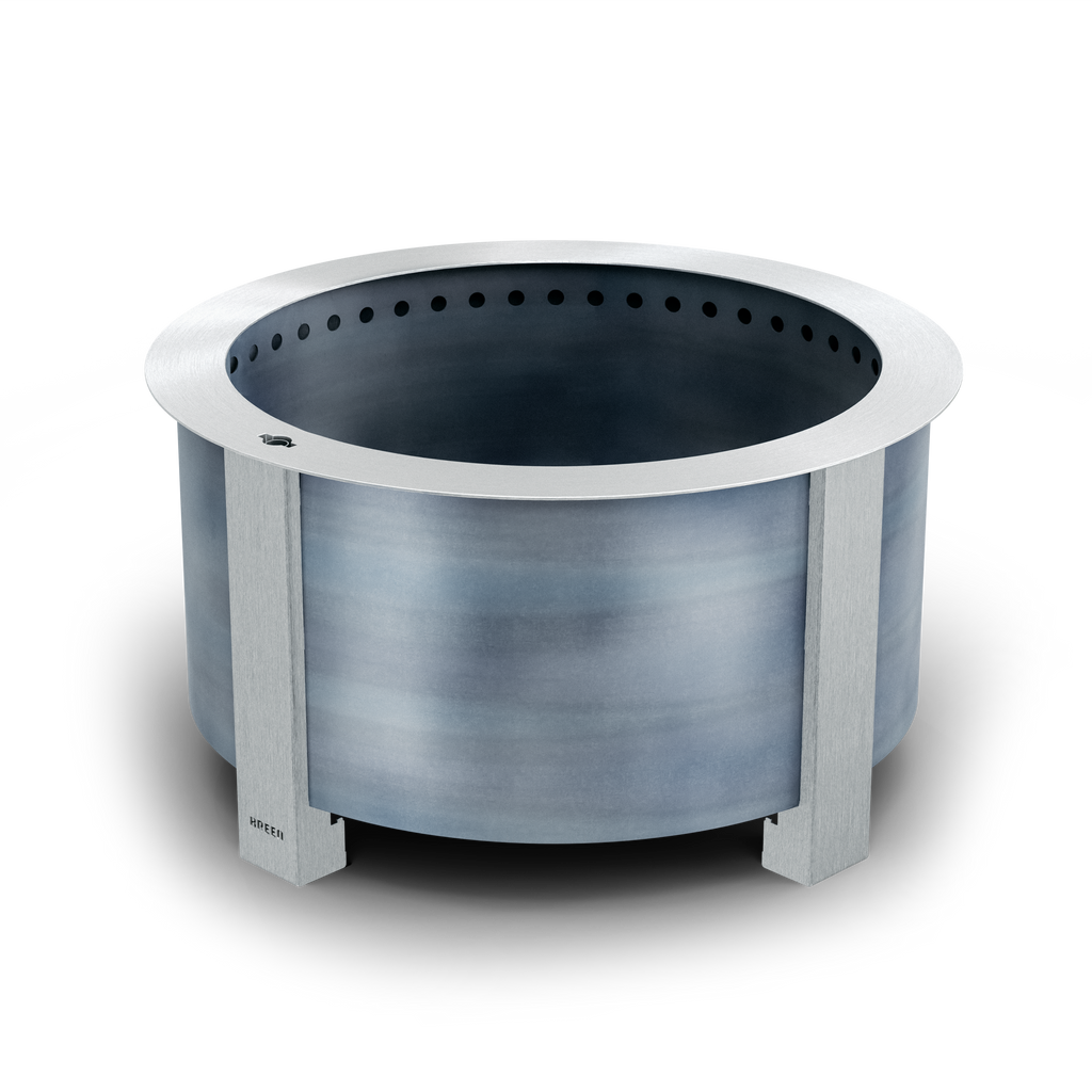 Breeo X Series 24 Smokeless Fire Pit – Corten