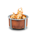 Breeo X Series 24 Smokeless Fire Pit – Corten