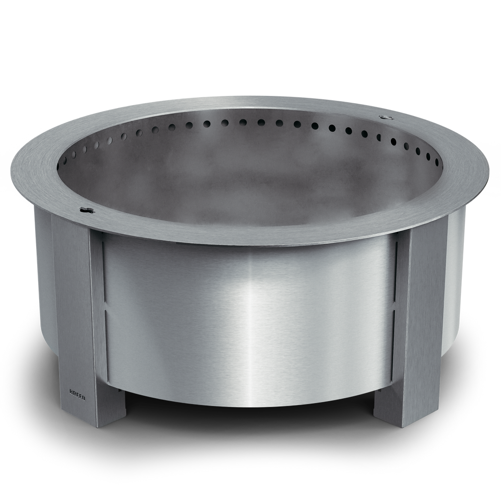 Breeo X Series 30 Smokeless Fire Pit – Stainless Steel