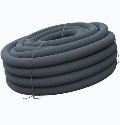 Prinsco 4" x 100' Single-Wall Goldline Perforated Drainage Pipe w/ Sock